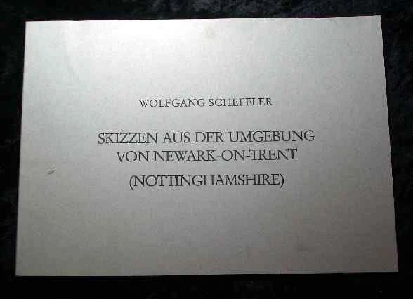 Skizzen aus der Umgebung von Newark-on-Trent (Nottinghamshire) . Mit Widmung des