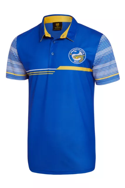 Parramatta Eels NRL Classic Sublimated Polo Shirt Size S-5XL! S18