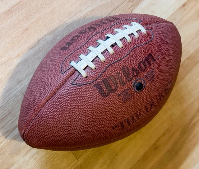 Vintage Official Wilson NFL Pattern "THE DUKE" Football 1970s