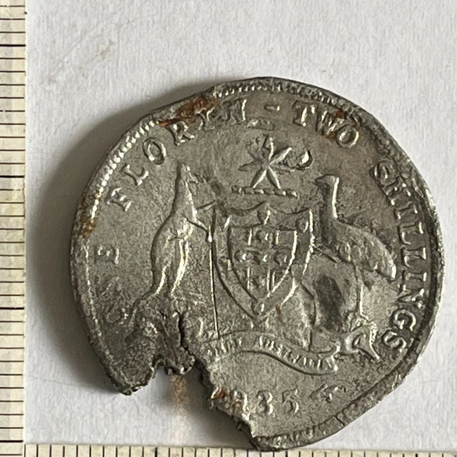 Australia 1935 Florin Contemporary Token Medal  (3462275/X550)