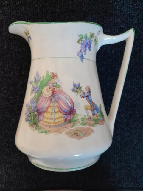 Swinnertons England Hampton Ivory Jug Lilac Time