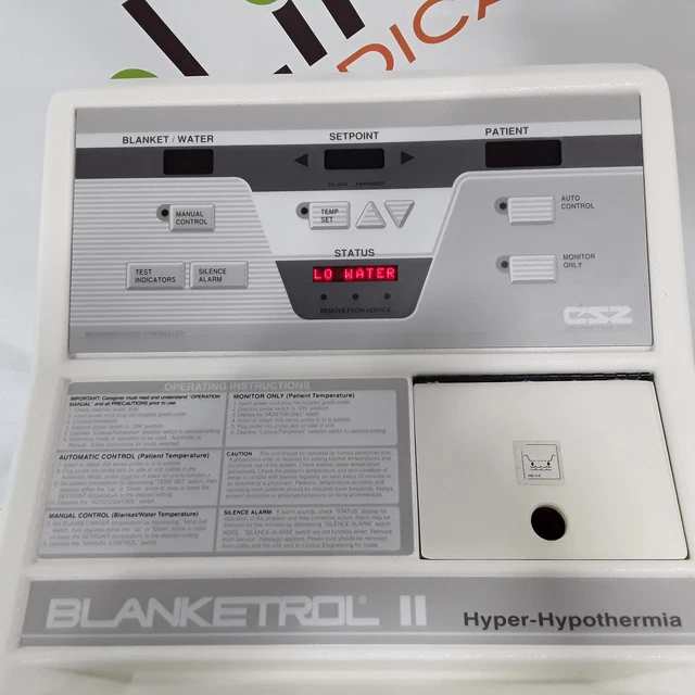 Cincinnati Sub-Zero CSZ 222R Blanketrol II Hyper Hyporthermia