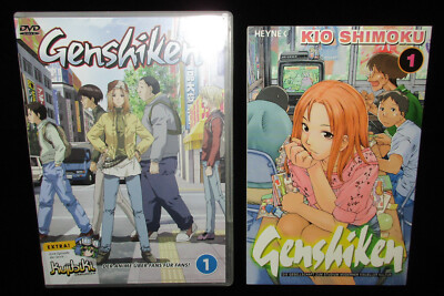 Genshiken Anime Dvd Vol 1 Manga Band 1 Von Kio Shimoku Heyne Verlag Eur 8 99 Picclick De