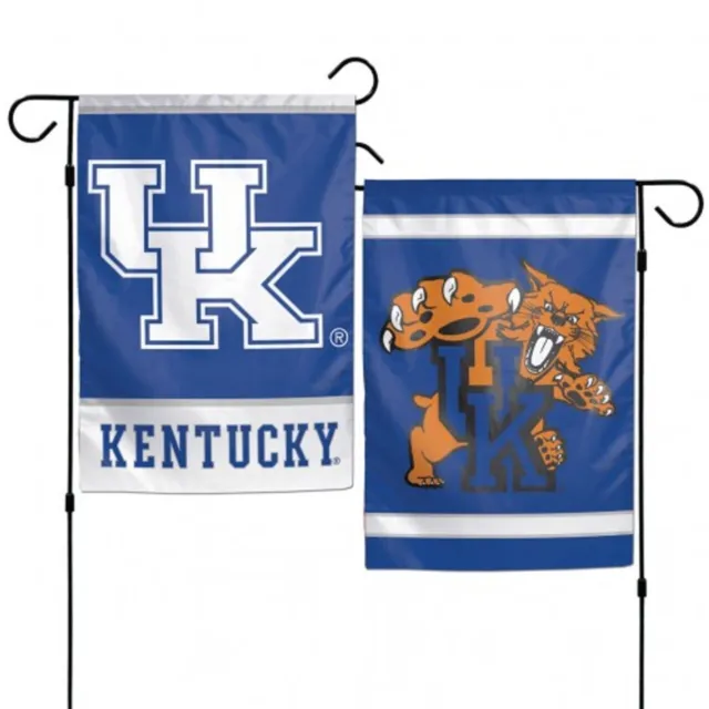 Kentucky Wildcats NCAA Double Sided Garden Flag 12" X 18" Yard Banner
