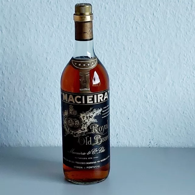 Macieira 40 JAHRE alter Royal Old Brandy,   40 % /  1 L aus  PORTUGAL Ungeöffnet