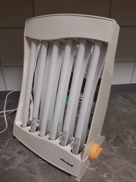 Gesichtssolarium Tischgerät 836  Mischbestückung 6 Lampen NP 275  D3 - Collagen