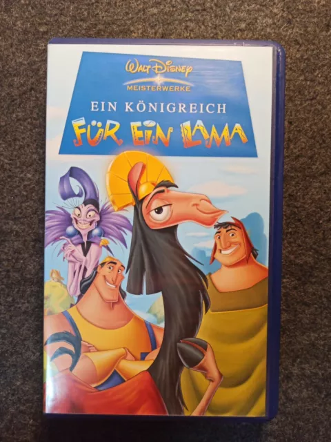 Ein Königreich für ein Lama - Walt Disney Meisterwerke (VHS) guter Zustand !-12-