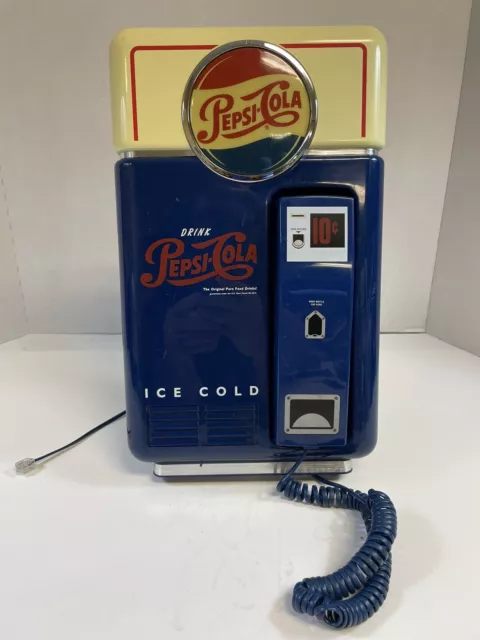 Vintage Pepsi-Cola Vending Machine Wall Mount or Tabletop Telephone