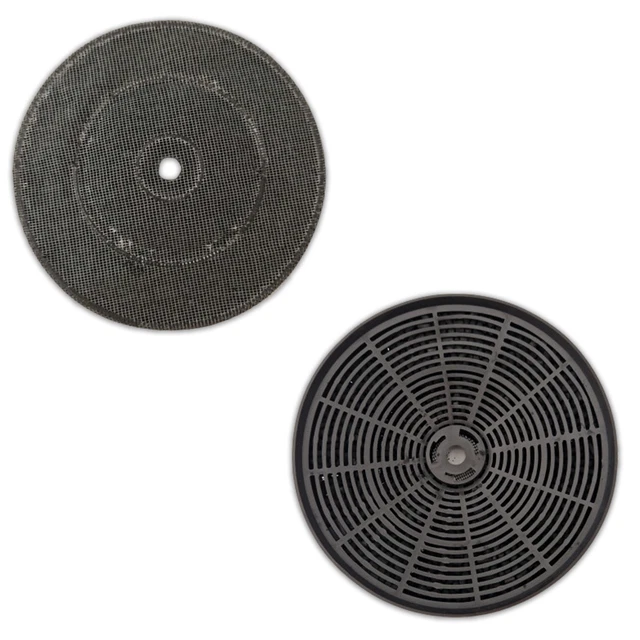 Filtro A Carbone Attivo Per Cappa Elica - 2 Pezzi, 18 Cm, Assorbimento Odori E Grassi - Foto 3