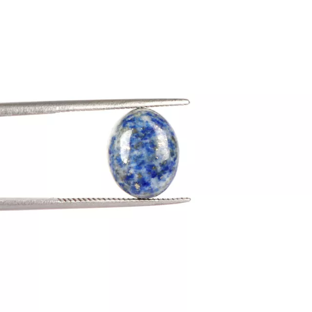 Natural AAA Lapis Lazuli Oval Cabochon loose Gemstone 4 Jewelry 4.65 ct -1 J990