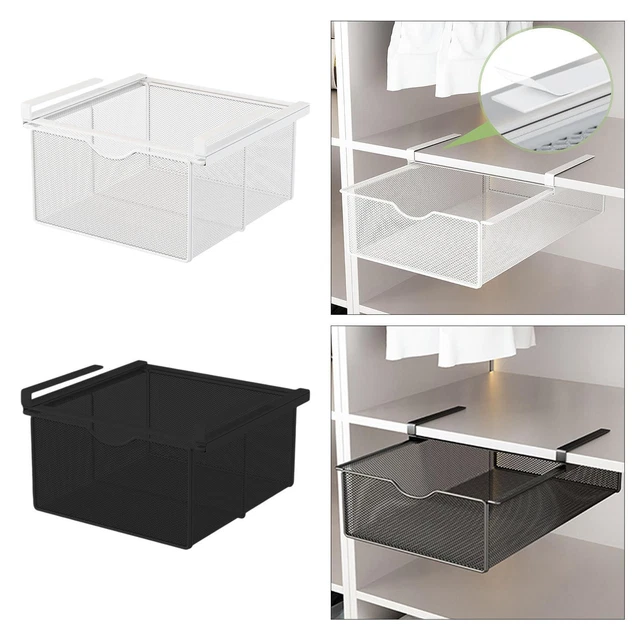 ZHYLUO Lot De 4 Séparateurs De Tiroirs Réglables - 37,5 à 54 Cm, Hauteur 10 Cm - Organisateur Cuisine, Bureau Et Armoire (Blanc)