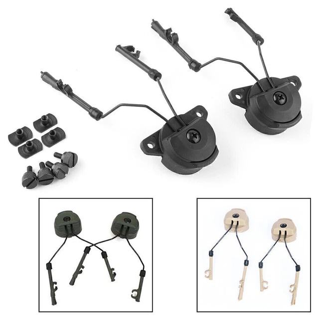 Peltor Comtac ARC Headset Adapter Headphone Tactical Helmet Railway Airsoft