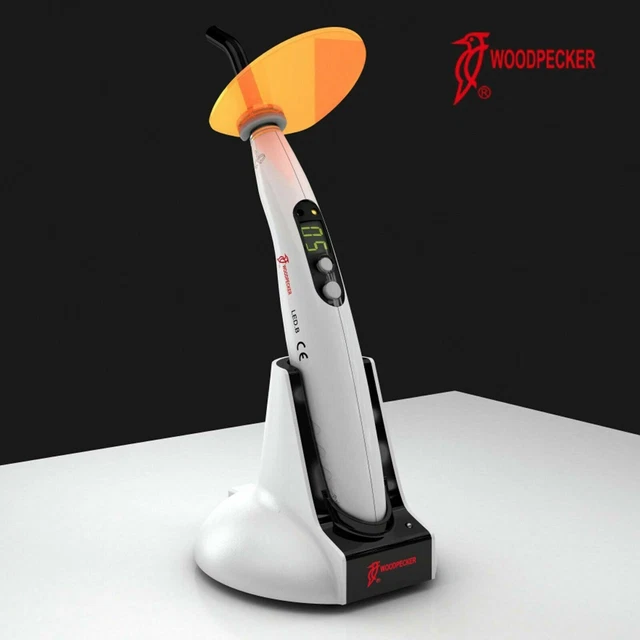 100% Original Woodpecker LED.B Dental Curing Light Lamp Wireless 1400mw Genuine