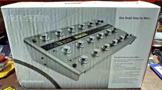 TC Electronic G System Guitar Multi Effects Pedal