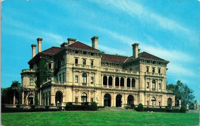 Breakers Vanderbilt Historic Mansion Newport Rhode Island Chrome Postcard