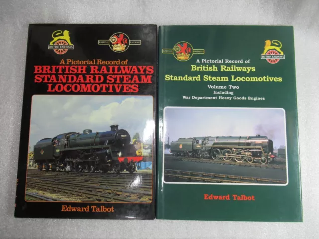 A Pictorial Record of British Railways Standard Steam Locomotives Vols. 1 & 2