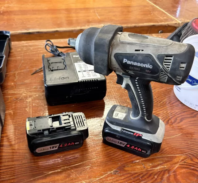 Panasonic 18 Volt Impact Wrench EY7552 Panasonic 18 Volt Impact Wrench EY7552
