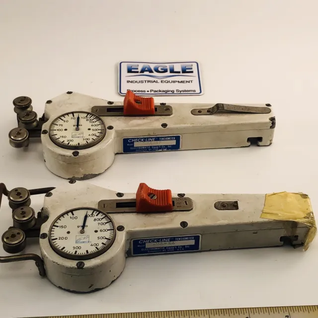 ELECTROMATIC EQUIPMENT CHECK LINE TENSIOMETER DXA-SP And DXA-EX