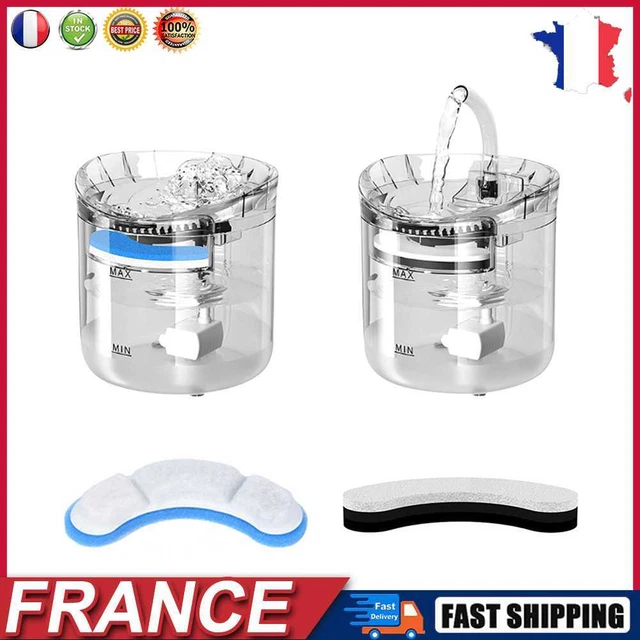 Pet Water Dispenser Automatic Sensor Cats Feeder Water Drinking Fountain Filter