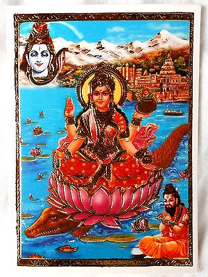 BILD GANESHA Hinduismus Prägedruck INDIEN Altarbild Vorlage Tattoo 21a 