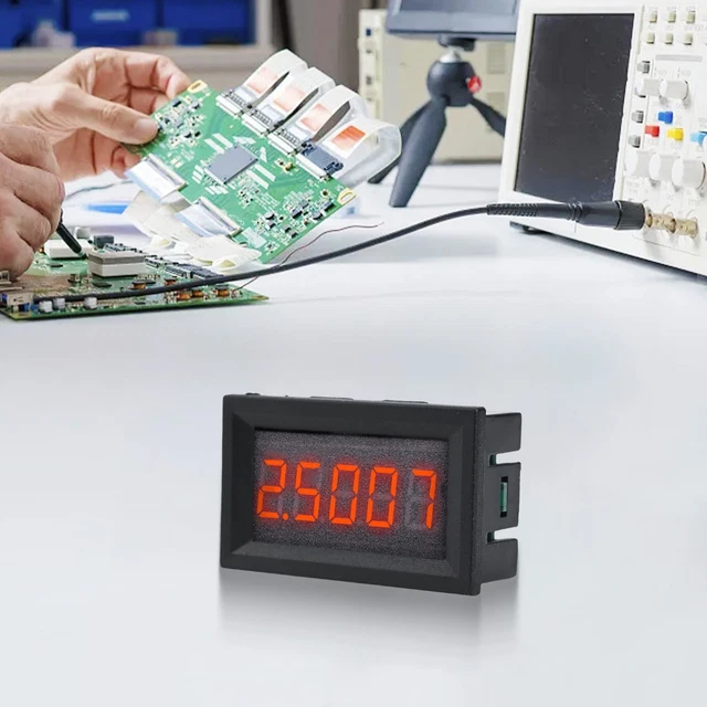 ABS HOUSING DIGITAL Voltmeter 5-digit LED Display 0.36-inch LED Screen ...