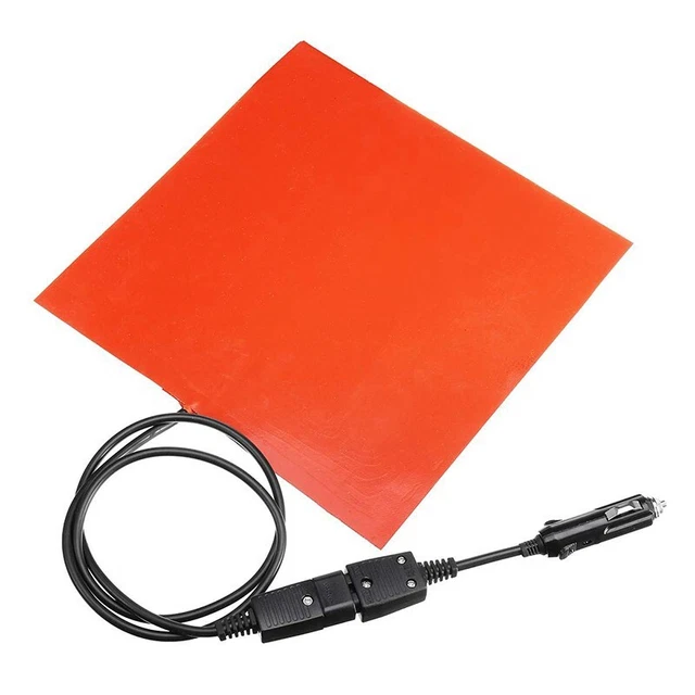12V 150W-Silicone Chauffage Coussinet Flexible for Tapis Chaud Livraison Sac UK