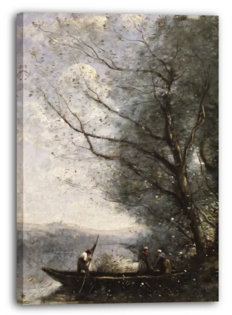 Kunstdruck Camille Corot - Der Fährmann