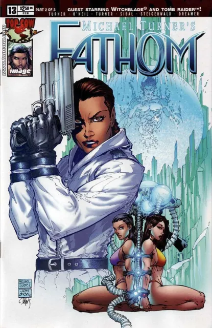Fathom (V3) #13 NM 2002 Image w/ Witchblade & Tomb Raider Comic Book