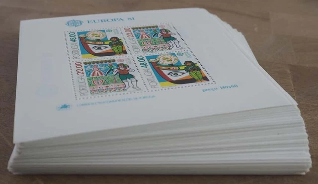 1981 Portugal; 100 Blocks Folklore, Bl. 32, postfrisch/MNH, ME 1000,-