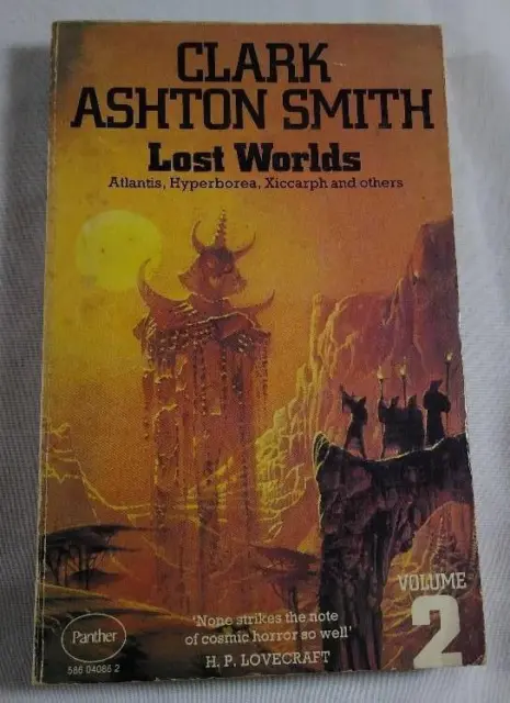 Lost Worlds Volume 2 by Clark Ashton Smith  Atlantis, Hyperborea  Panther 1975