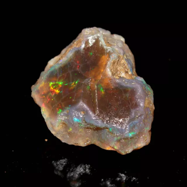 144 CT Grand Opale fire opal rough Naturel ethiopian opal raw 42x33x24MM