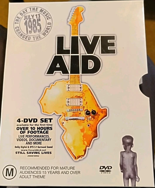 4DVD BOX・LIVE AID ／JULY 13 ／1985！ Amazon.com: Live Aid (4 Disc Set) : Movies & TV