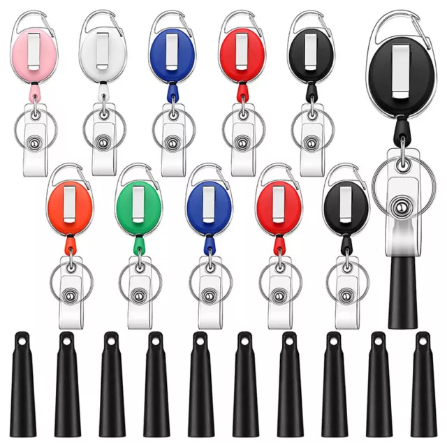 1Pcs Elastic Retractable Pencil Holder Duty Pull Pen Keychain for WoodA@~@