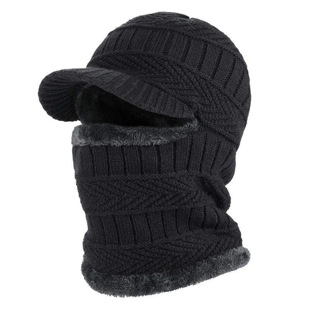 Gorros Gorras De Invierno Para Hombre Sombrero El Frio Bufanda De Moda 2022