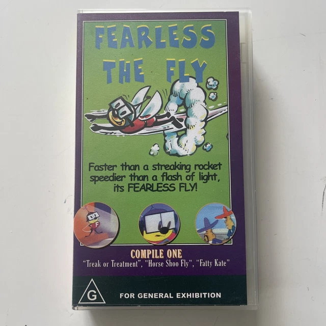 Fearless The Fly Movie Vhs Tape Hard To Find Rare Video 30 00