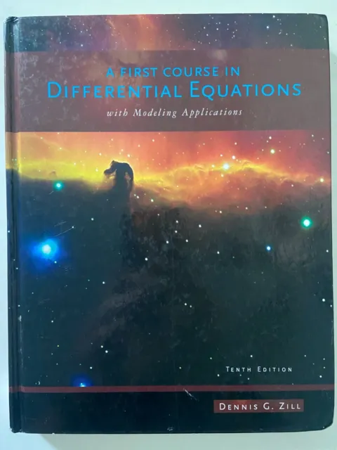 A First Course in Differential Equations w/ Modeling Applications 10E VERY GOOD