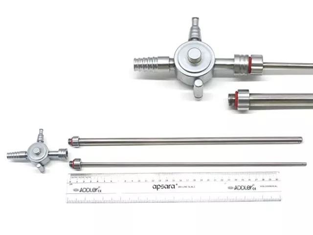 Addler Laparoscopic Thumb Suction Irrigation Cannula 10-5Mm Surgical Instrument