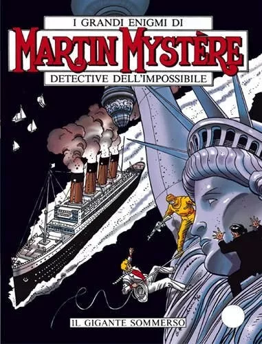 martin mystere 178 il gigante sommerso 1997 libro fumetti bonelli albo detective