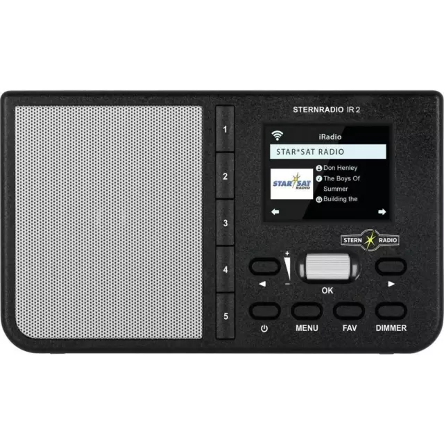 TechniSat STERNRADIO IR 2 Internet Tischradio Internet AUX, WLAN, Internetradio