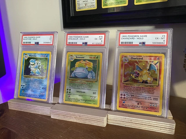 Base Set Trio PSA - Charizard, Pokemon, WOTC
