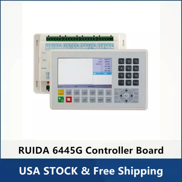 Ruida Controller RDC6445G CO2 Laser Panel DSP Technical Support Upgrade RDC6442