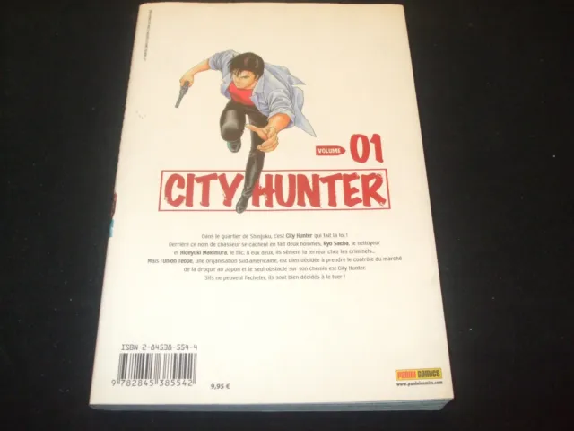 Tsukasa Hojo - CITY HUNTER - Volume 01 - Manga in Französisch