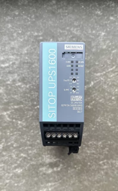 Siemens, 6EP4134-3AB00-0AY0, UPS DC-USV, SITOP UPS 1600, NUOVO