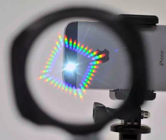 A Size Diffraction/Rainbow Square filter Kood Cokin 2