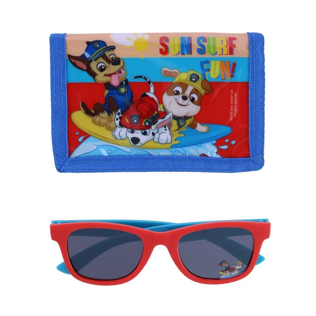 New Textiel Trade Kid's Nickelodeon Paw Patrol Wallet and Sunglasses Set