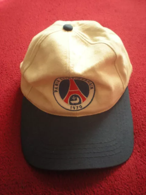 Rare / Casquette : Paris Saint Germain : Psg Football Foot Sport France 1970 Cap