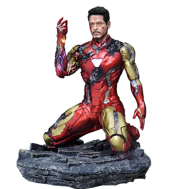 Avengers: Endgame Iron Man MK85 Snap Fingers Action Figure Collection Toys Gift