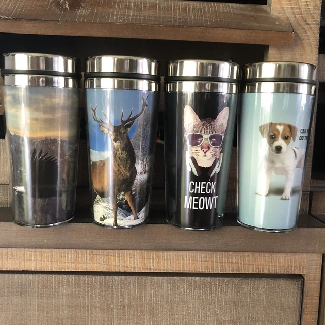 Coffee Travel Tumblers Mugs With Lids 14oz W/Spill Proof Lids PT-1.2-5,10