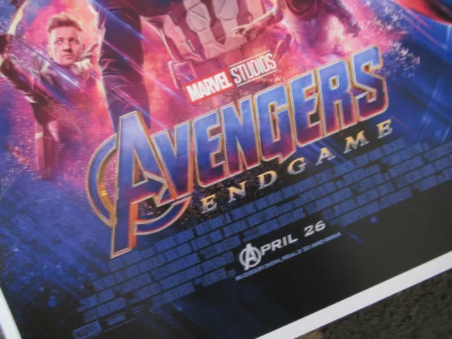 Avengers -  Endgame ( 11" x 17" ) Movie Collector's Poster Print ( T2 )- B2G1F 3