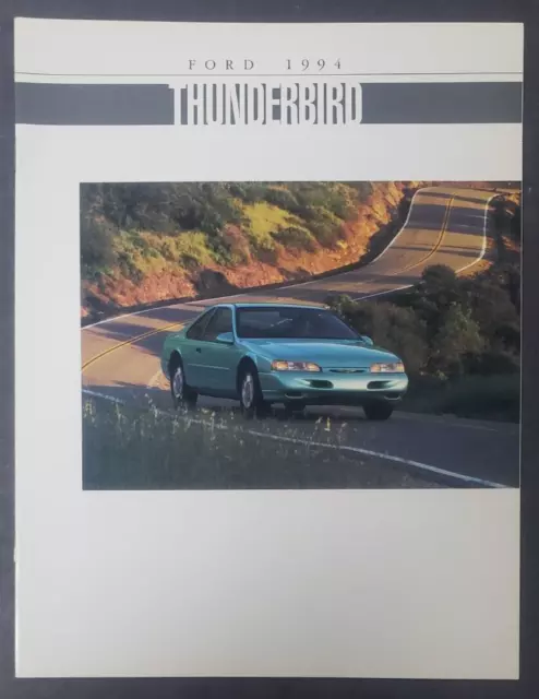 1994 Ford Thunderbird LX Super Coupe Dealership Sales Brochure Canada